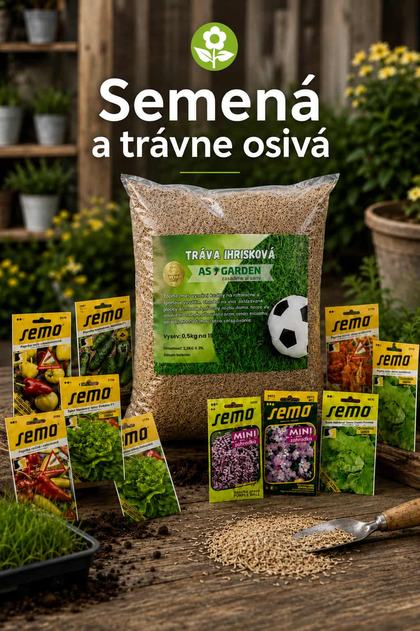  Semená a trávne osivá 